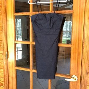 Merona Strapless Denim Dress